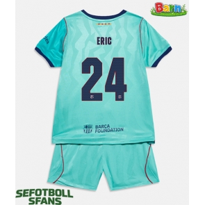 Barcelona Eric Garcia #24 Tredjeställ Barn 2026-27 Kortärmad (+ Korta byxor)